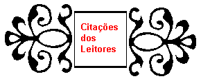 Citaes dos leitores